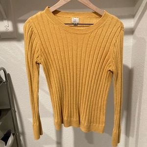 A New Day Mustard Yellow Lightweight Sweater